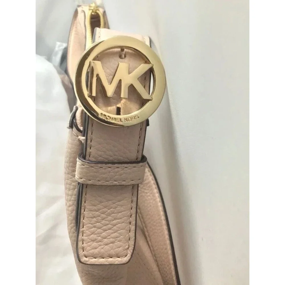 Michael Kors Soft Pink Leather Crossbody Bag